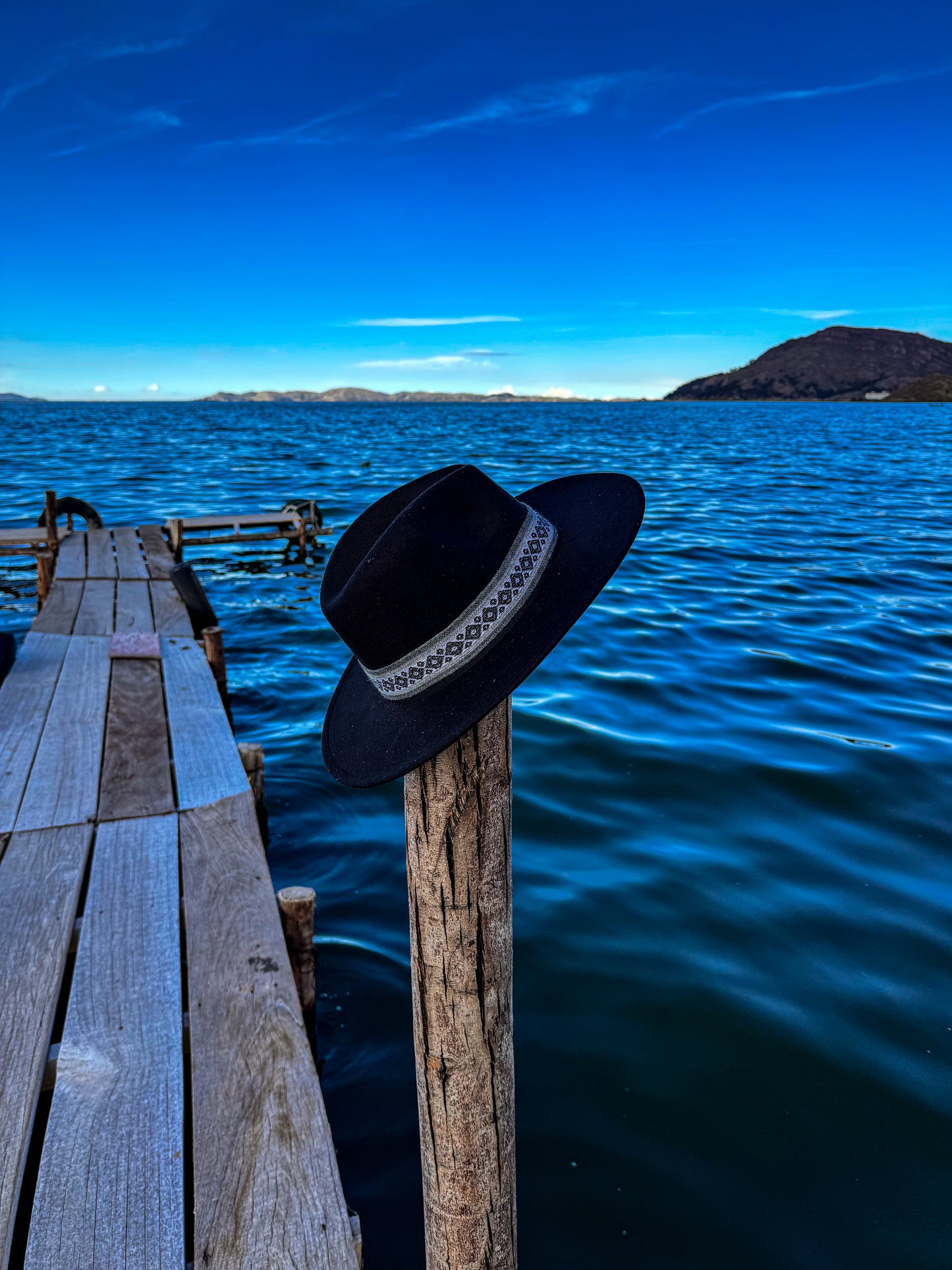 SOMBRERO DE PAÑO NEGRO